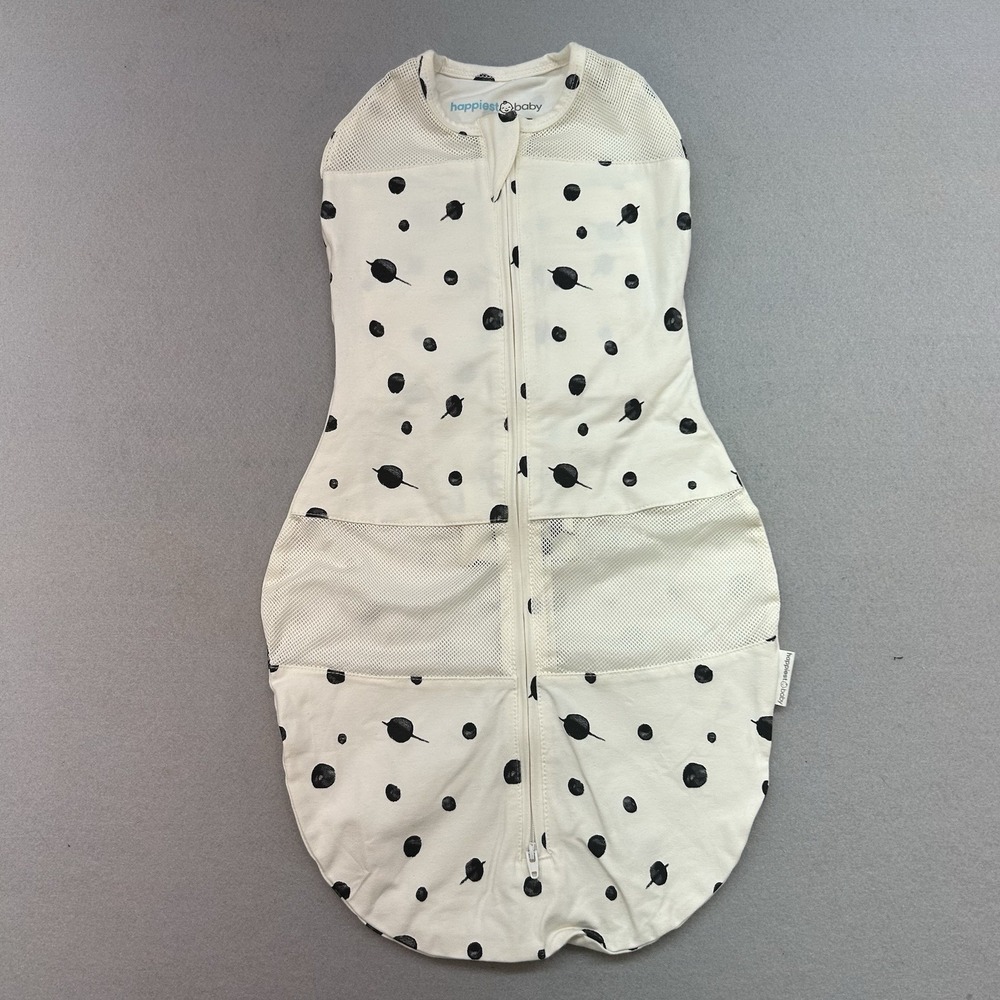 Happiest Baby Organic Sack Bassinet Swaddle 2-4M 12-18 Lbs Infant Sleep